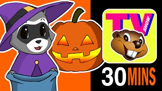 BBTV S1 E2 quotHalloween Specialquot  Busy Beavers TV Show  Baby Nursery Rhyme Television [upl. by Brand]