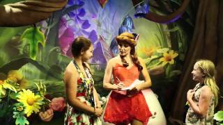 Rosetta from Tinkerbell in Walt Disney World Magic Kingdom [upl. by Aliuqat]