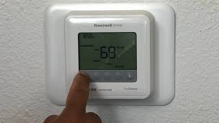 How to Use Your Honeywell T4 Pro Thermostat [upl. by Dillon841]