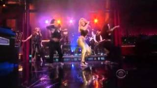 Shakira  Loca David Letterman Live  HQmp4 [upl. by Yrruc]