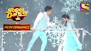 Aryan और Avastha के Frozen Theme ने किया Sunil Shetty को खुश  Super Dancer Chapter 3 [upl. by Grantham]