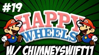 Happy Wheels w ChimneySwift11 19  Mario HD [upl. by Sitrik]