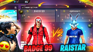 BADGE 99 vs ꧁•ᏒคᎥនтαʀ࿐ 🌈❤️ ✔️ 2023 NEW VIDEO🤬  RAISTAR VS BADGE99  KGF 3 STYLE [upl. by Rida]