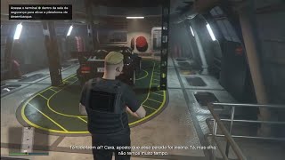 GtaV missao do ferro velho onde encontrar o chefe tony no submarino Grand Theft Auto V [upl. by Stutsman]