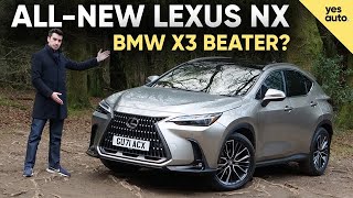 NEW Lexus NX 350h 2022 UK review is this the best value premium SUV [upl. by Opportuna]