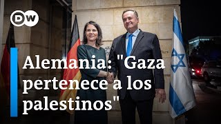 Alemania exige a Israel más protección para los civiles en Gaza [upl. by Quinn]