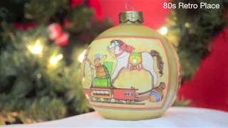 1970s Christmas Ornaments Round Ornaments by Hallmark Currier amp Ives Holly Hobbie and More [upl. by Eltsyek346]