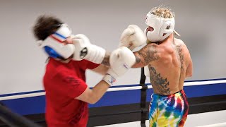 24 Hours In Jake Pauls INSANE Boxing Camp [upl. by Sirref]