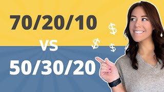 Budget Money Rules 702010 vs 503020  Which is BEST [upl. by Laiceps]