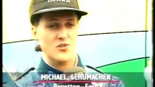 Schumachers reaction right after Sennas death  F1 1994 San Marino Grand Prix Imola [upl. by Newnorb]