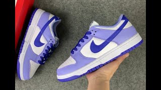 NIKE DUNK LOW BLUEBERRY DZ4456 100 [upl. by Morey]