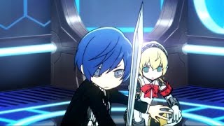 Persona Q2 New Cinema Labyrinth Meeting Minato amp Aigis [upl. by Namurt]