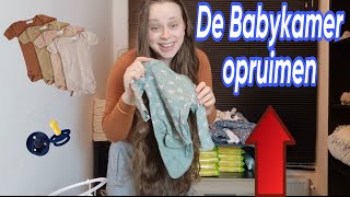 De Babykamer Opruimen Organiseren en laten Zien Baby kleding Baby spullen en Luiers RILANA KAUR [upl. by Scotney730]