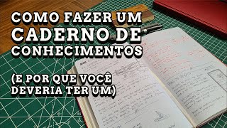 As Vantagens de ter um Caderno de Conhecimentos na sua Rotina [upl. by Wildon141]