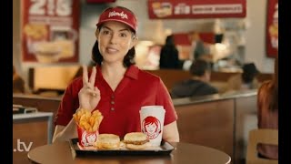 Wendys Commercial 2024 2 for 3 Mathletes Ad Review [upl. by Notsej]