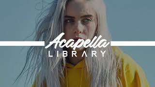 Billie Eilish Khalid  lovely Acapella  Vocals Only [upl. by Anneyehc]