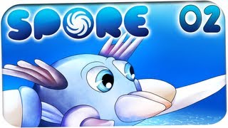 Spore Gameplay  Lets Play  02  Ich kann LAUFEN [upl. by Solakcin]