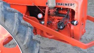 1940s allis chalmers g tractor [upl. by Namwob]