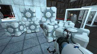 Portal walkthrough  Test Chamber 16 Advanced [upl. by Airemaj742]