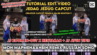 Tutorial Edit Jedag Jedug Capcut Sound Mon Mapmenaahbin Remix Russian Song  Tutorial Capcut 99 [upl. by Turtle]