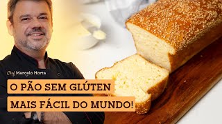 O Pão Sem Glúten Mais Fácil do Mundo Receita Rápida e Deliciosa [upl. by Rene]