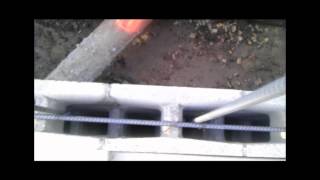 How to Place Rebar in Masonry or CMU Walls [upl. by Aihseuqram]