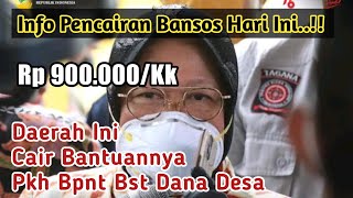 Daerah Ini Cair lagi Bansos Pkh Bpnt BST Blt Desa Dll [upl. by Harolda]