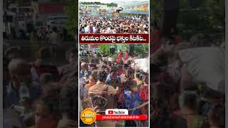 తిరుమల క్యూ లైన్ లో బారులు తీరిన భక్తులు achalabhakthitv thirumala bhaktularaddi bhaktitv [upl. by Atiuqet]