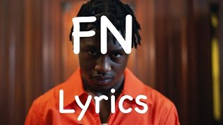 Lil Tjay  FN Lyric Video [upl. by Siramed501]