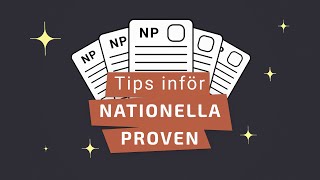 Tips inför nationella proven [upl. by Lerrad]