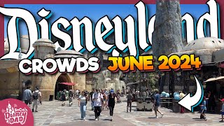 How CROWDED is Disneyland in June 2024  Wait Times amp More [upl. by Gombosi]