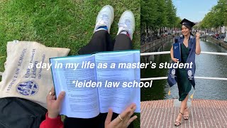 a day in my life as a masters student  Leiden UniversityStuNed Scholarship [upl. by Burger568]