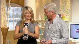 Holly Willoughby  This Morning  Shaking Dumbbell [upl. by Sregor]