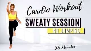 🔥30 Min Sweaty Cardio Session🔥Steady State Cardio for Weight Loss🔥ALL STANDING🔥LOW IMPACT🔥NO REPEAT🔥 [upl. by Ecyarg]