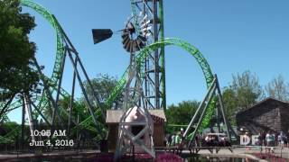 Monster Opening Day 642016  Adventureland Park Iowa [upl. by Ainaled958]