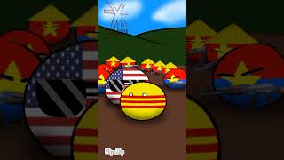 quotVIETNAM WARquot AHH MEME memes countryballs polandball history funny shorts fyp [upl. by Sivram82]