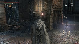 Bloodborne Critically Ill Man Gilbert  All Dialogues [upl. by Ahsyas588]