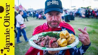 Bavette Steak amp Green Beans  DJ BBQ  Real Time Recipe [upl. by Sawyere750]