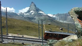 Mit der Gornergratbahn ins Reich der 4000er [upl. by Bruno244]