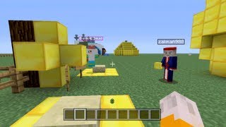 Minecraft Xbox  Speed Building Contest W iBallistic Squid  Part 1 [upl. by Surtemed]