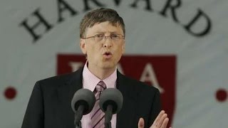 Bill Gates Harvard Commencement Address 2007 [upl. by Enitsed]