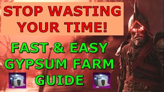 The FASTEST Ways To Farm Gypsum Daily  New World Gypsum Guide [upl. by Naed]