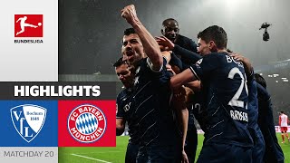 Bochum Wrestle Bayern Down  Bochum  Bayern München 32  Highlights  MD 22 – Bundesliga 2324 [upl. by Armbruster]