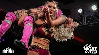 Kamille vs Hollyhood Haley J  Ladies Night Out 13  Womens Wrestling [upl. by Eilis]