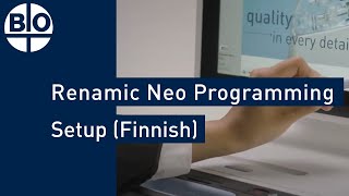 How to Use the BIOTRONIK Renamic Neo Programming Device Finnish subtitles [upl. by Itsuj]