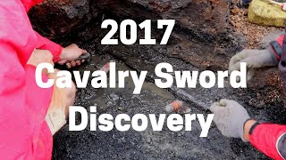 Rare Sword Discovery at Vindolanda Excavations [upl. by Hanaj]