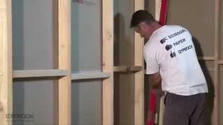 Installing Gyprock plasterboard  Plasterboard walls and ceilings [upl. by Eizeerb426]