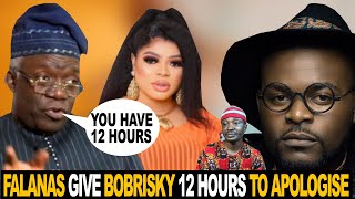 Falanas Give Bobrisky 12 Hours Ultimatum To Apologies amp Retract Defamatory Claims Or Face The Music [upl. by Akemahs]