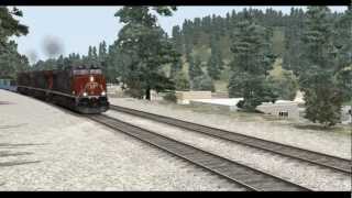 At The Railyard Donner Pass for Railworks Review [upl. by Htez472]