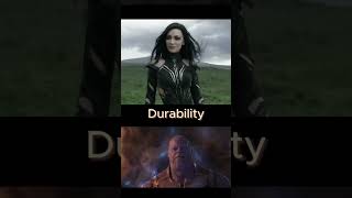 Thanos vs Hela marvelstudios marvelcharacters thanos hela avengersendgame avengersinfinitywar [upl. by Assylla]